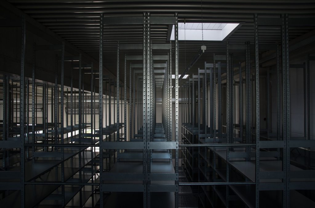 steel shelf, industrial hall, warehouse-5112714.jpg